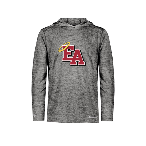 [FOLHCGBK-AS-LOGO1] Decker Men's Charge Hoodie (Adult S, Black, Logo 1)