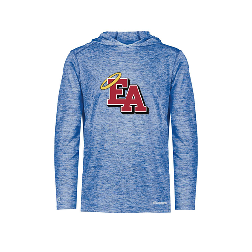 [FOLHCGRY-YS-LOGO1] Decker Youth Charge Hoodie (Youth S, Royal, Logo 1)